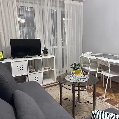 Cityaparthome6 Centrum Parking Daire Varşova